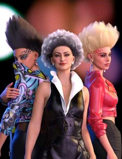 Flamboyant Hairstyles for Genesis 9