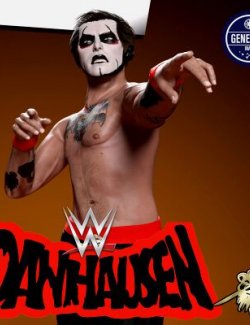 Lyko3D WWE Danhausen Character Morph G8M