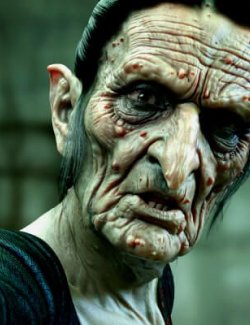 N48LABS The Hollow Witch HD Horror Character for Genesis 9