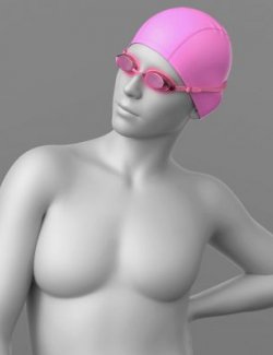 Swimming Cap and Swimming Goggles G9