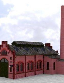 Train Repair Station for DAZ Studio