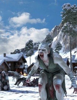 Werewolf Winter for DAZ