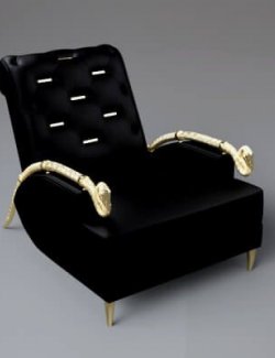 Luxury Chair 3D Model AQ3D