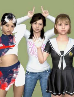 GNE Teen Bundles for Genesis 8 Female
