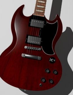 Solidbody Guitar for DAZ