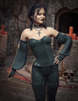 Midnight Vampire HD Outfit for Genesis 9