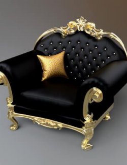 Luxury Chair Design AQ3D