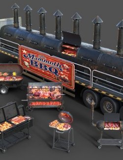 BBQ Collection for Daz Studio