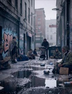 Instant Extras- City Life- Homeless People Vol 1
