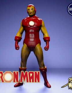 Marvel Golden Age Iron Man Suit for G8M