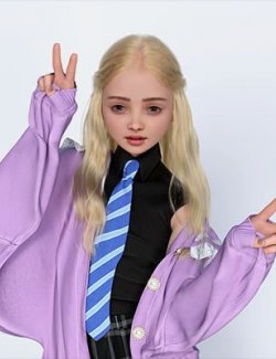 KAY Lyana Character Morph for Genesis 9
