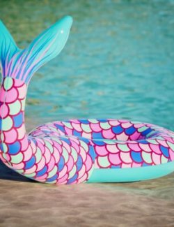 Giant Mermaid Tail Pool Float