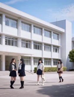Instant Extras - Campus Life - Japanese College Girls Vol 1