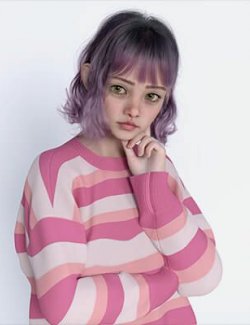 Kay Kira Character Morph for Genesis 9