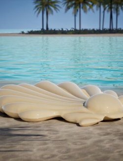 Seashell Pool Float