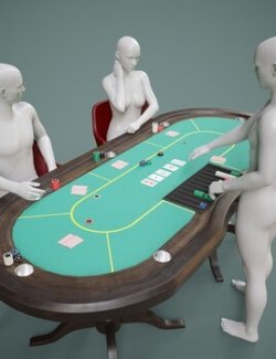 Poker Table Prop With Poses for G9 G8FM