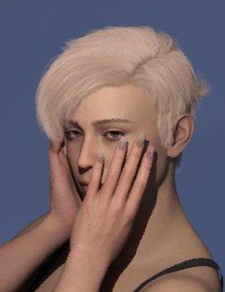 Mythic Worlds Nails Natural For Genesis 9 female
