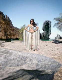 360 Scenes- Paradise Beach- Daz Studio