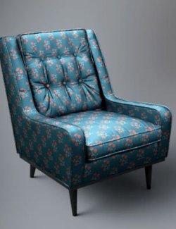 Modern Lounge Chair 3D Model AQ3D