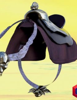 DOB - Monster Dog Saddle for DAZ Dog 8