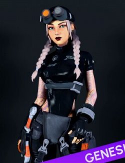 Fortnite Elite Jules for Genesis 9