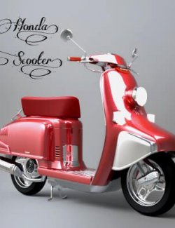A3S P-Honda Scooter