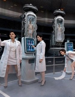 Cryo Bay 5 for DAZ