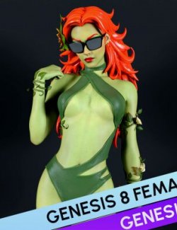 Fortnite Sunflower Ivy for Genesis 8 and 9