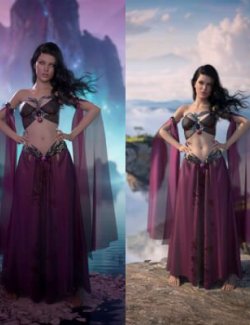 Magical Backgrounds - 2-in-1 Bundle - Daz Studio