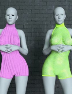 4K Texture Add-On for elena's Sports Jumpsuit 02v G9