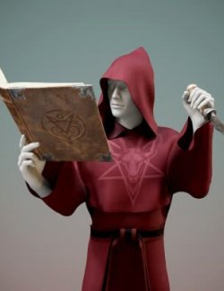 Sacrificial Occultist Outfit and Props for G8M