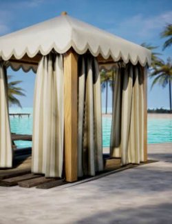 Classic Garden Gazebo with Curtains