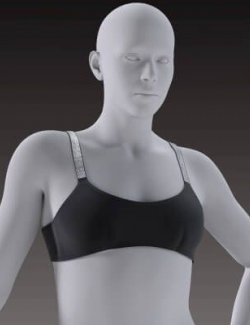 Rhinestone Strap Bralette for G8F
