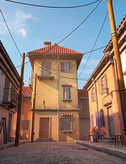 Cozy street for Daz Studio