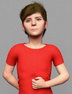 SK Finn for Genesis 9 with Hair