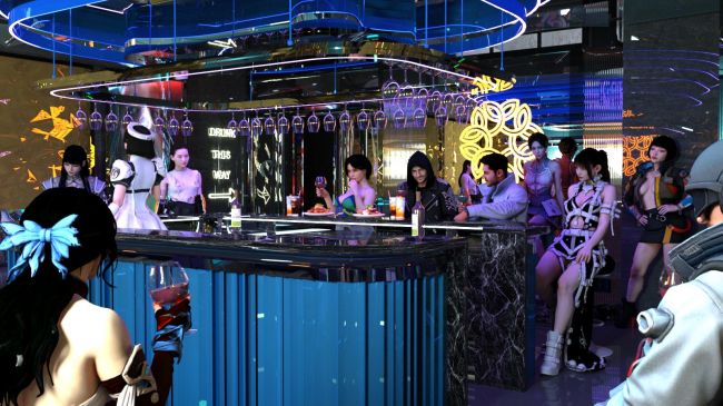 Click here to see preview images for "Cyber Bar Interior for DAZ" Cyber Bar Interior for DAZ
