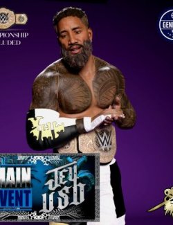 WWE Jey Uso 2026 G8M Character Package