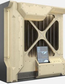Sci-Fi Ventilation Part Props