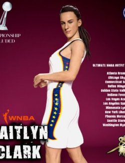 WNBA Caitlin Clark 2026 G8F Character Package